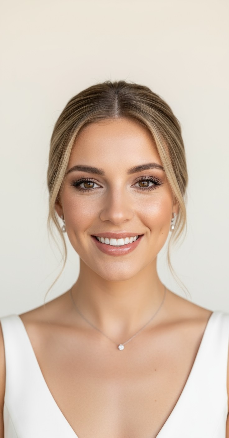 After Bridal Bun Hairstyle